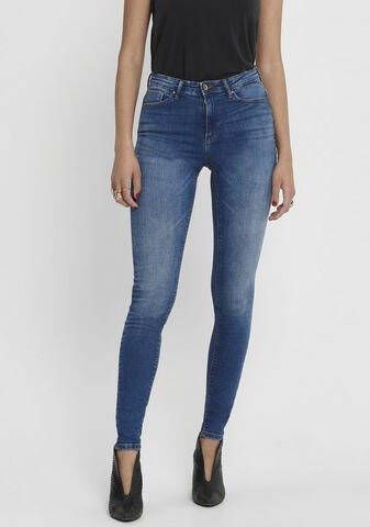 ONLY high waist skinny jeans ONLFOREVER medium blue denim - Foto 3