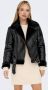 Only Imitatieleren jack ONLAGNETE FAUX LEATHER BIKER JKT OTW - Thumbnail 1