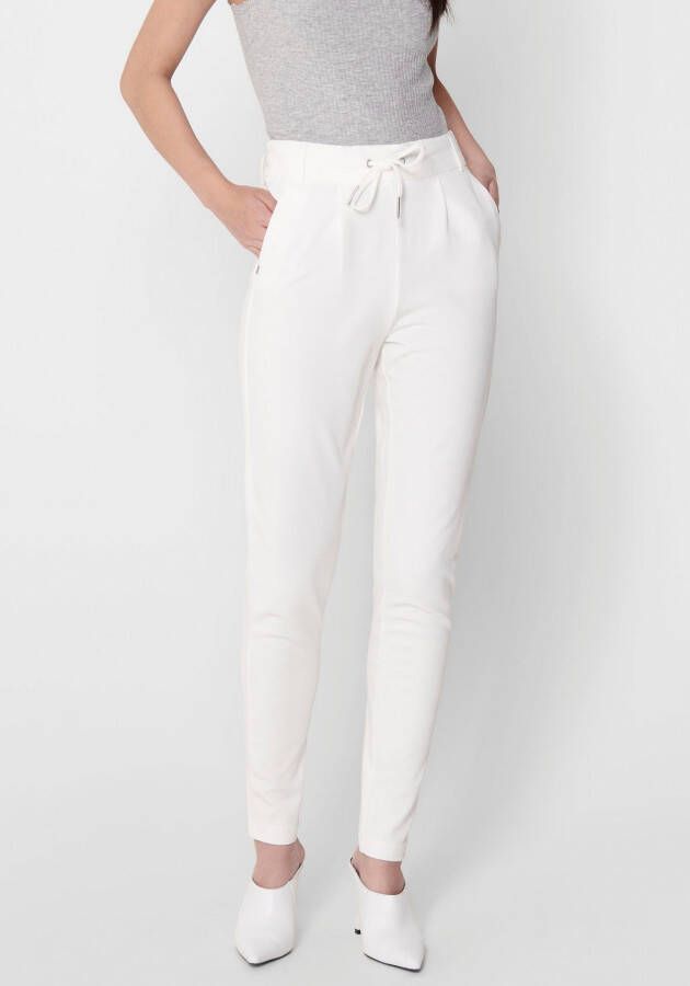 Only Regular fit stoffen broek in viscosemix model 'POPTRASH LIFE EASY'