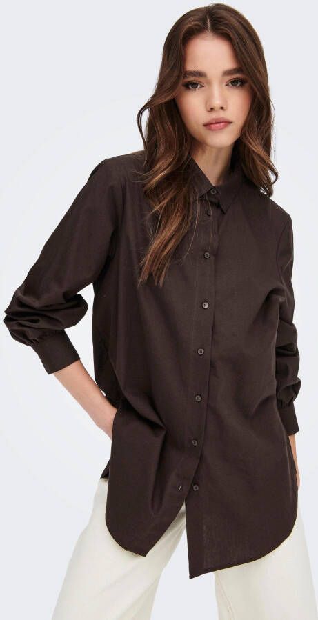 Only Lange blouse ONLNORA NEW L S SHIRT WVN