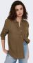 Only Lange blouse ONLTOKYO L S LINEN BLEND SHIRT - Thumbnail 2