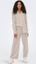 Only Comfortbroek ONLTOKYO HW LINEN BLEND ST PANT - Thumbnail 1