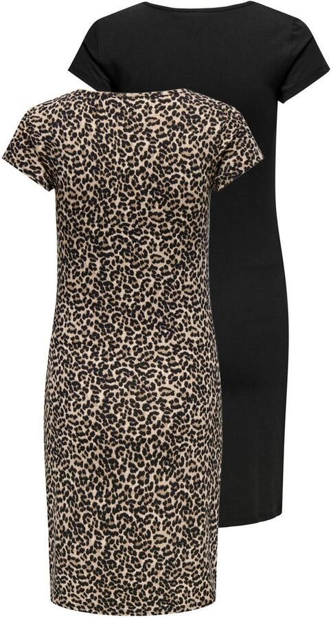 ONLY MATERNITY Positiejurk OLMLOVELY LIFE S S DRESS 2-PCK NOOS (set 2-delig) - Foto 7