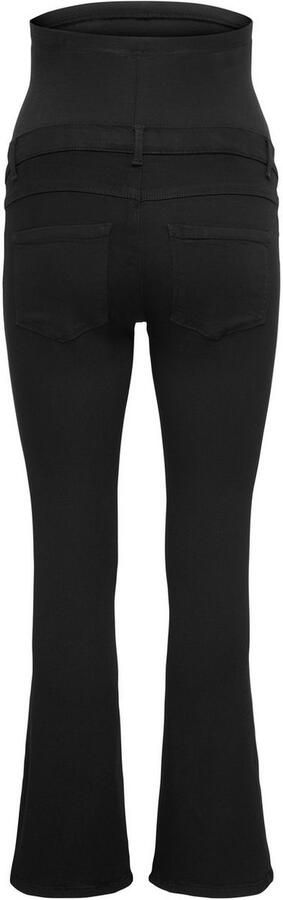 ONLY MATERNITY low waist zwangerschapskleding flared jeans black denim - Foto 6