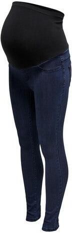 ONLY MATERNITY skinny jegging OLMRAIN dark blue denim Jeans Blauw Dames Viscose XS-32 - Foto 9