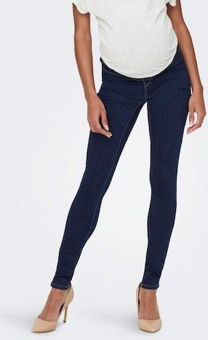 ONLY MATERNITY skinny jegging OLMRAIN dark blue denim Jeans Blauw Dames Viscose XS-32 - Foto 6