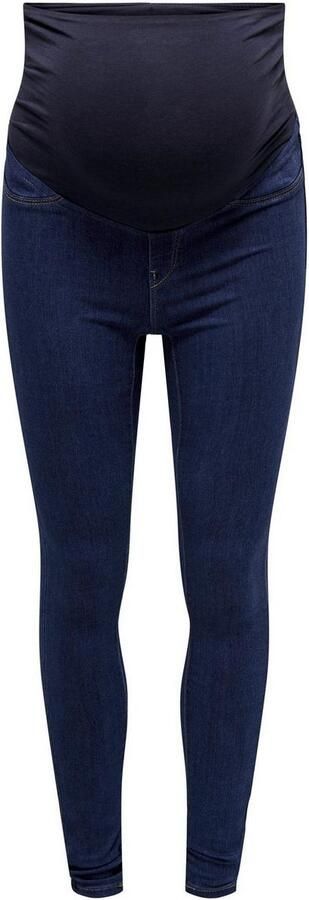 ONLY MATERNITY skinny jegging OLMRAIN dark blue denim Jeans Blauw Dames Viscose XS-32 - Foto 4