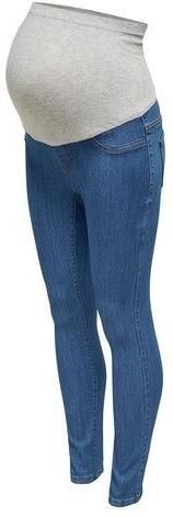ONLY MATERNITY skinny zwangerschapsjeans OLMRAIN stonewashed Blauw Dames Viscose XL-32 - Foto 9