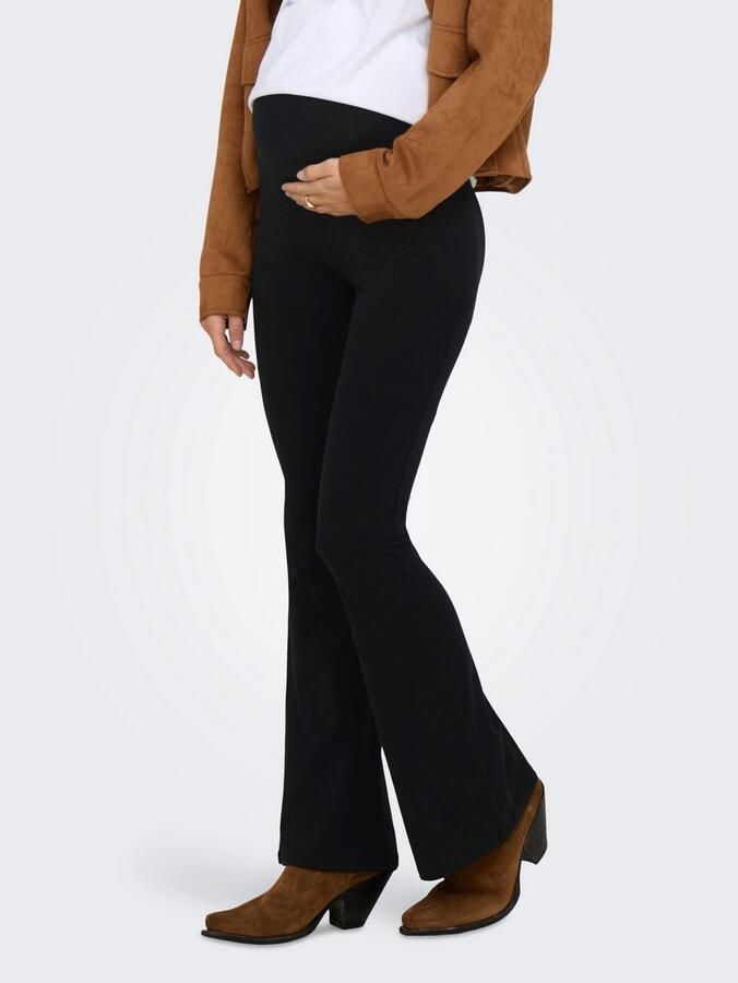 ONLY MATERNITY Zwangerschapslegging OLMLOVELY LEO FLARED PANT 2-PACK NOOS (set 2-delig) - Foto 9
