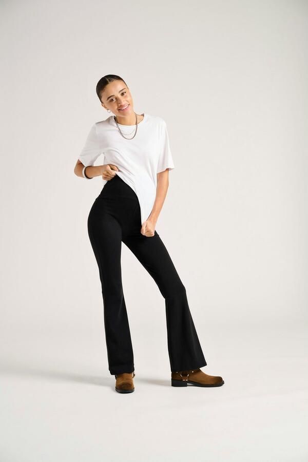 ONLY MATERNITY Zwangerschapslegging OLMLOVELY LEO FLARED PANT 2-PACK NOOS (set 2-delig) - Foto 7