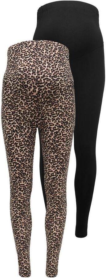 ONLY MATERNITY Zwangerschapslegging OLMLOVELY NEW LEGGING 2PCK AOP JRS NOOS (set 2-delig) - Foto 7