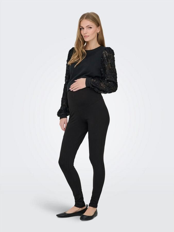 ONLY MATERNITY Zwangerschapslegging OLMLOVELY NEW LEGGING 2PCK AOP JRS NOOS (set 2-delig) - Foto 3