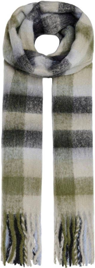 Only Modieuze sjaal ONLTESSIE LIFE CHECK SCARF
