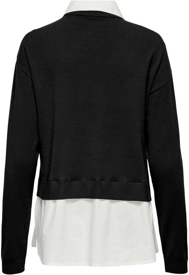 Only 2-in-1-trui ONLPAYSON LS MIX PULLOVER KNT