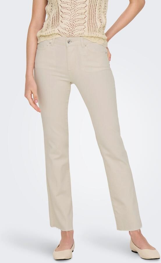 Only 7 8 jeans ONLANN-KENYA MW CR AK FLA ECRU DNM NOOS - Foto 6