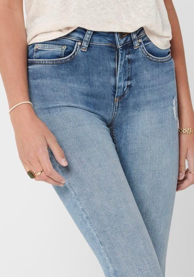 Only Ankle jeans ONLBLUSH – Enkeljeans met destroyed look voor trendy outfits - Foto 5