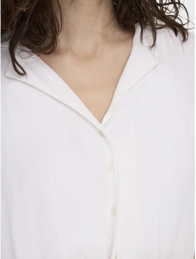 Only Regular fit overhemdblouse van pure viscose model 'PAULA LIFE' - Foto 3