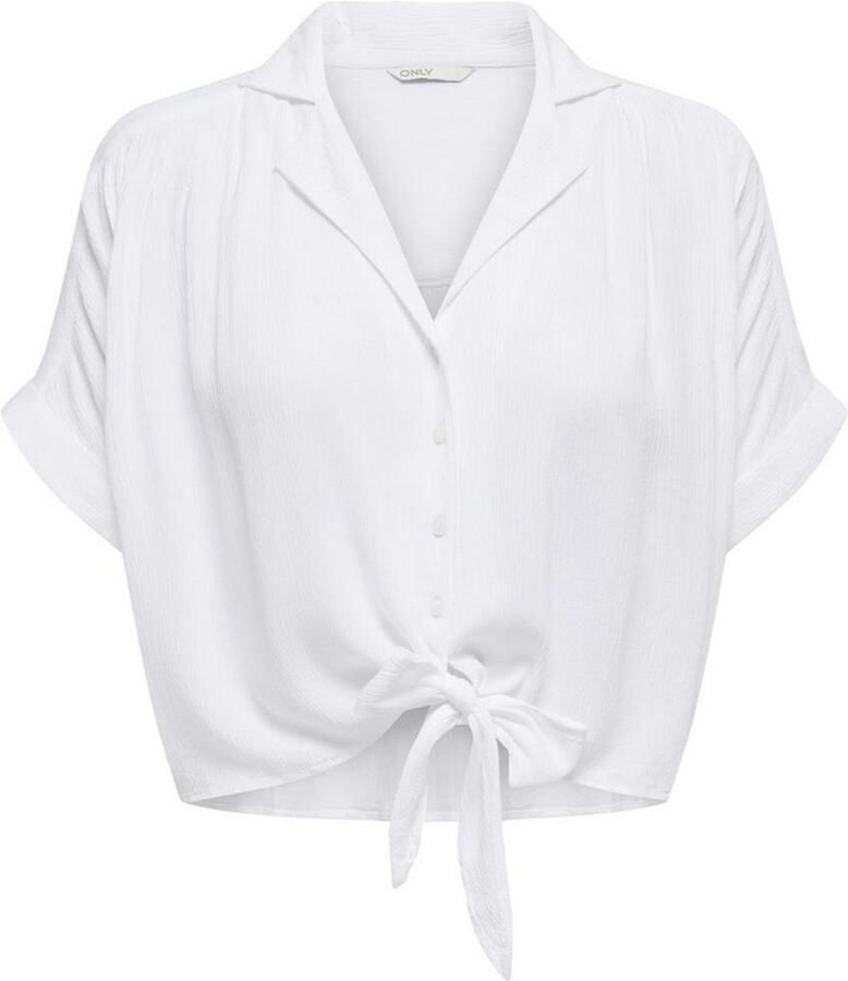 Only Regular fit overhemdblouse van pure viscose model 'PAULA LIFE' - Foto 2