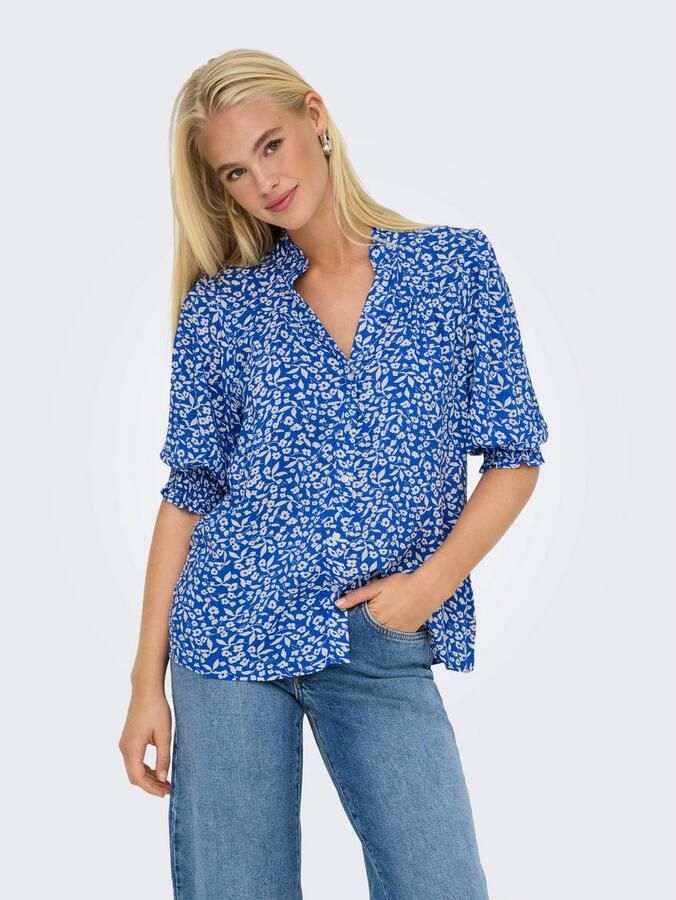 Only Blouse met korte mouwen ONLRAYA 3 4 SHIRT WVN NOOS - Foto 3