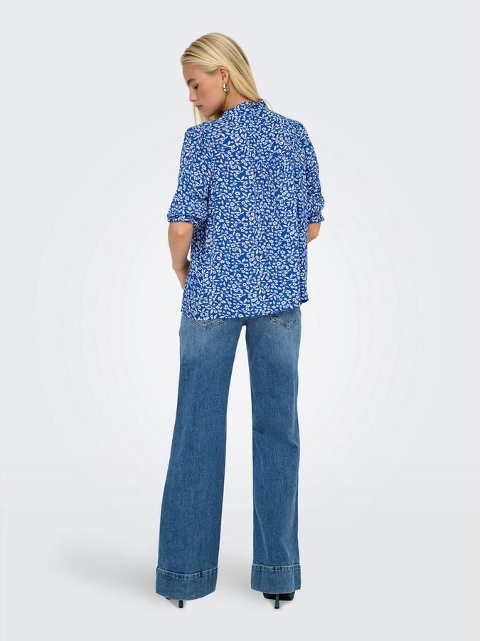 Only Blouse met korte mouwen ONLRAYA 3 4 SHIRT WVN NOOS - Foto 5