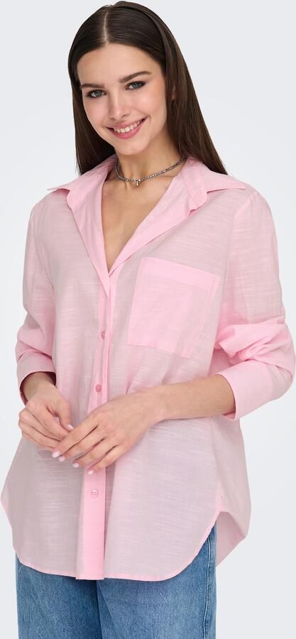 Only Blouse met lange mouwen ONLSALINA L S SHIRT WVN - Foto 6