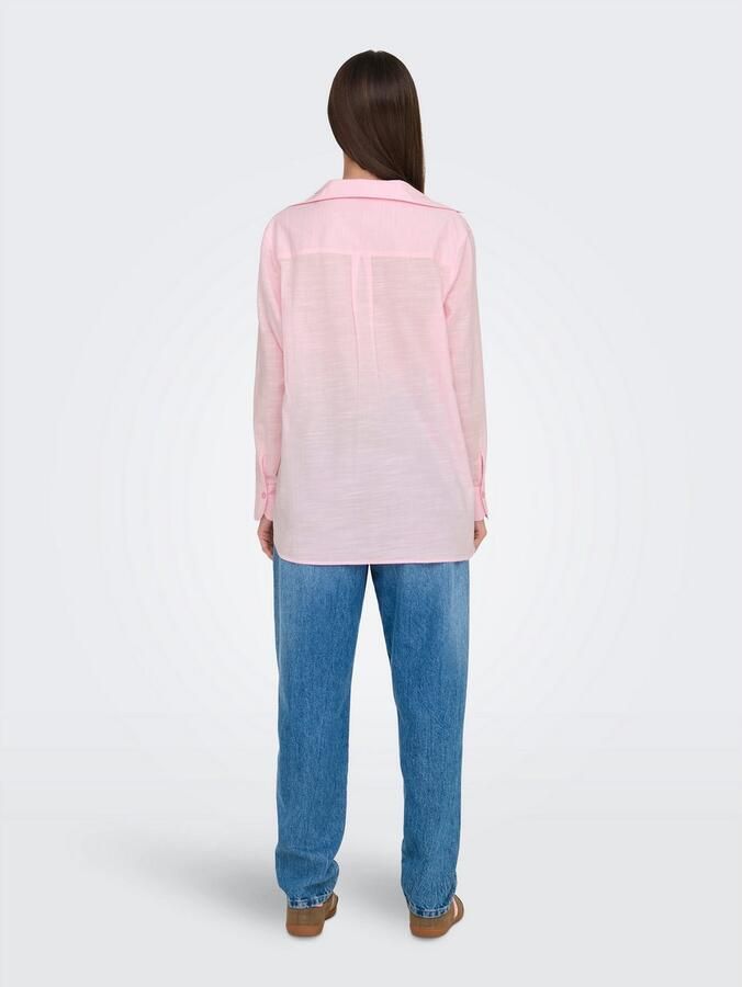 Only Blouse met lange mouwen ONLSALINA L S SHIRT WVN - Foto 4