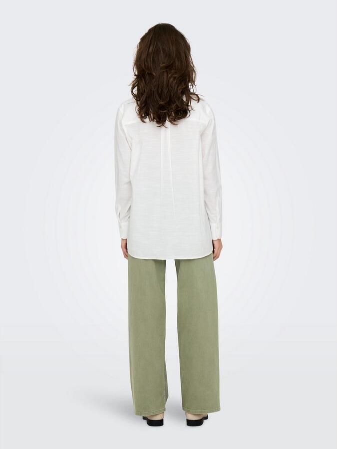 Only Blouse met lange mouwen ONLSALINA L S SHIRT WVN - Foto 4