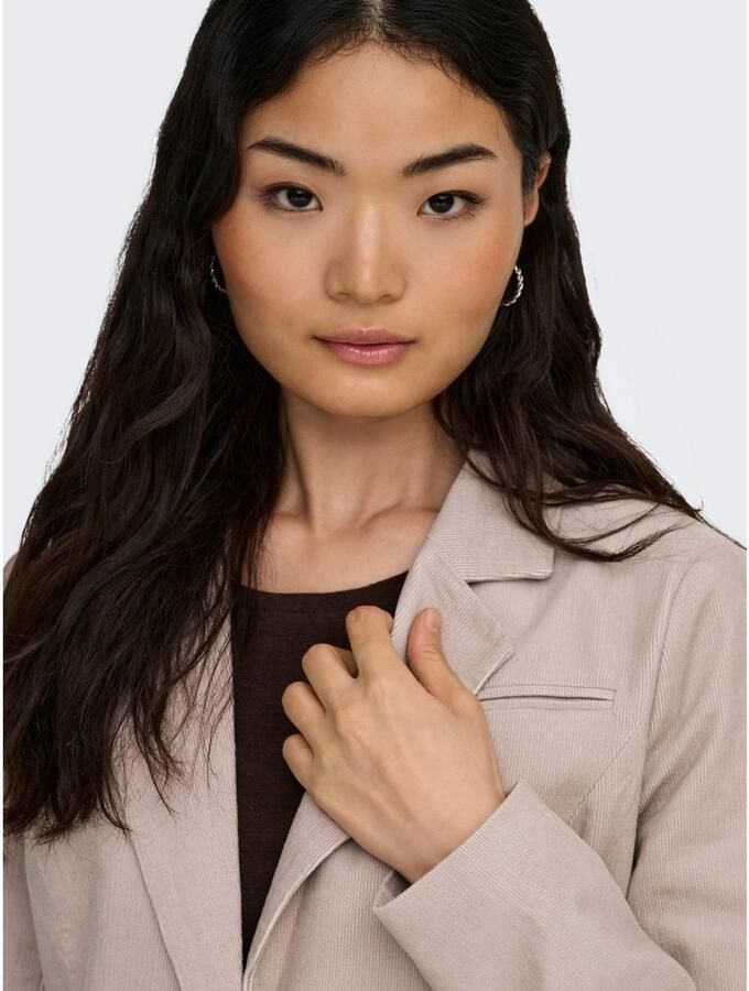 Only Blouseblazer ONLNESSA L S CORD FIT BLAZER CC TLR