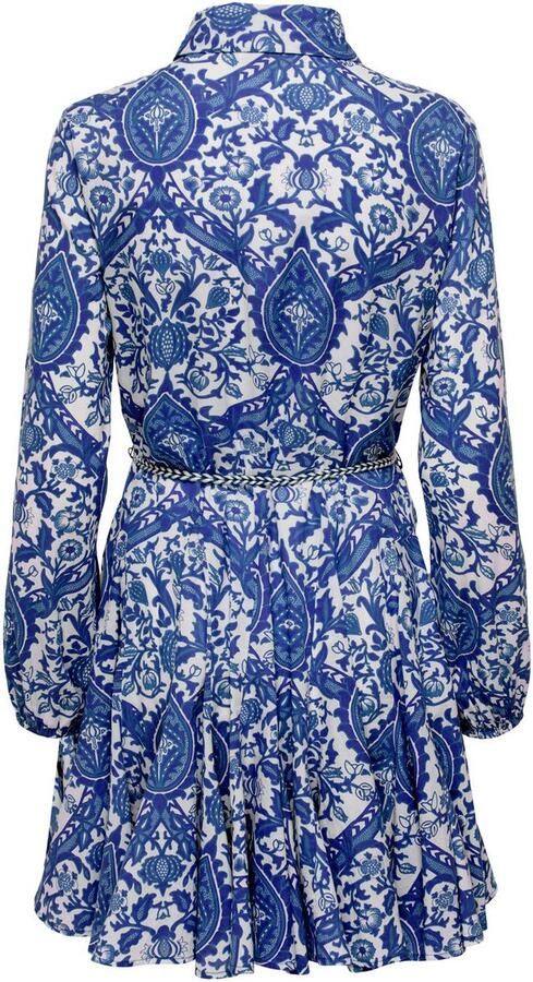 Only Getailleerde blousejurk met all-over motief model 'LUMINA' - Foto 6