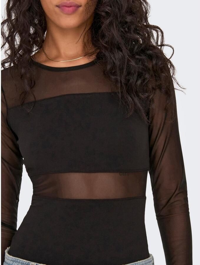 Only Body met semi-transparante inzetten model 'ESTHER' - Foto 7