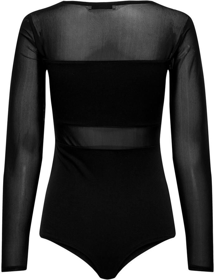 Only Body met semi-transparante inzetten model 'ESTHER' - Foto 2