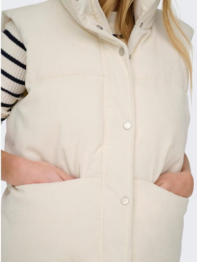 Only Bodywarmer ONLNEWDOLLY CORDUROY WAISTCOAT CS OTW