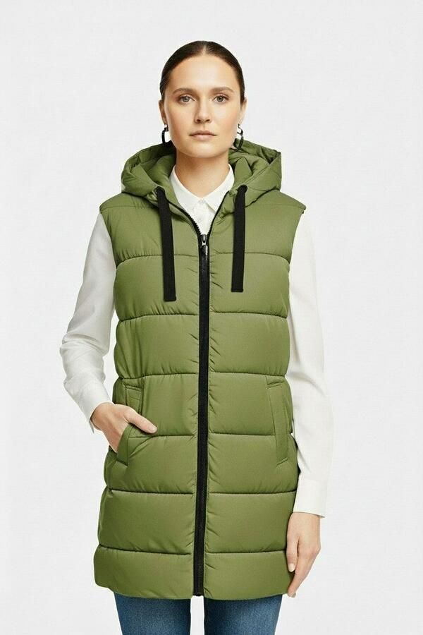 Only Bodywarmer ONLREGITZE PUFFER HOOD WAISTCOAT OTW ZL