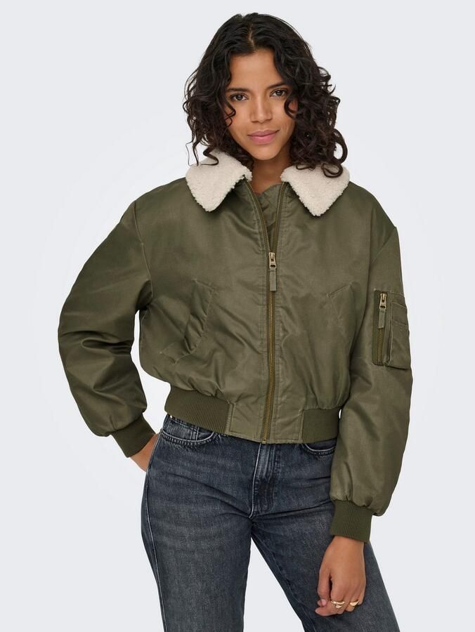 Only Bomberjack ONLSURI LIFE WASHED BOMBER CC OTW