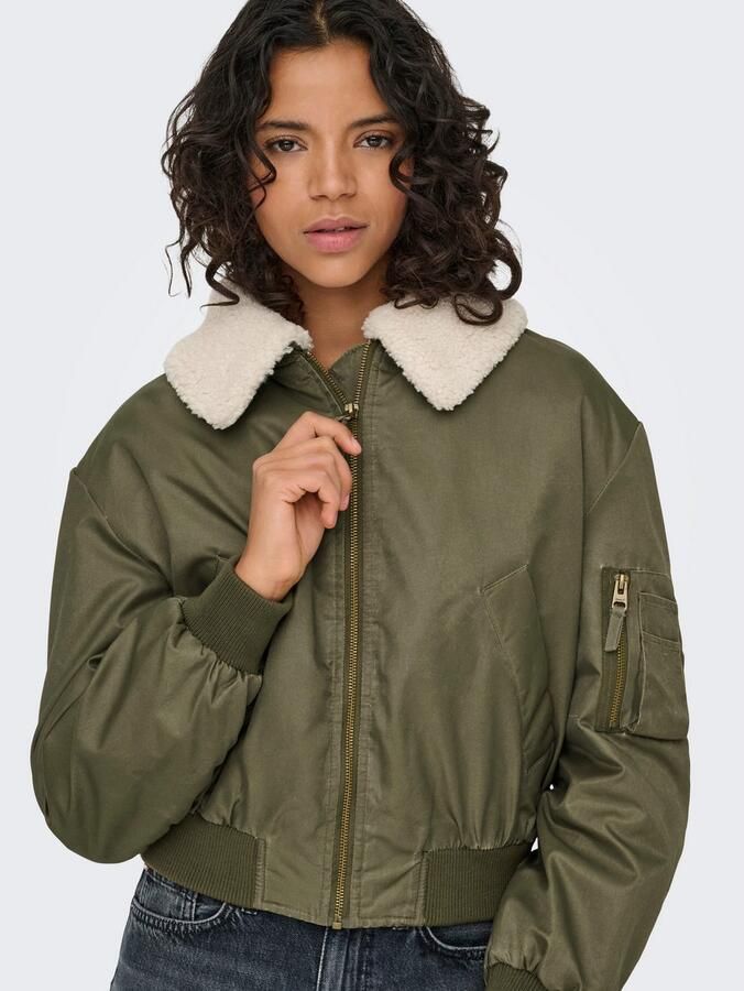 Only Bomberjack ONLSURI LIFE WASHED BOMBER CC OTW - Foto 5