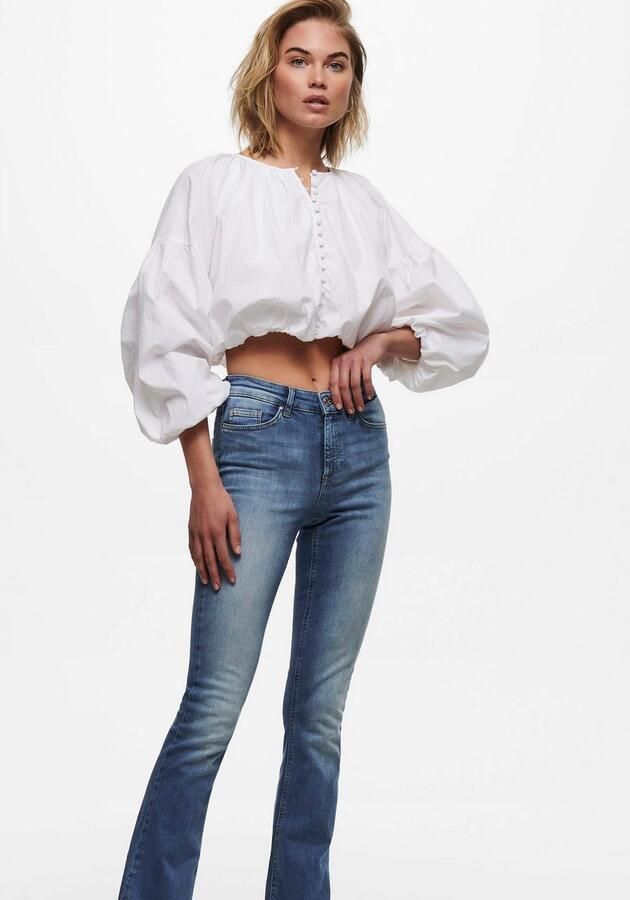 Only Bootcut jeans ONLBLUSH – Bootcut-jeans met mid waist voor comfortabel silhouet - Foto 8