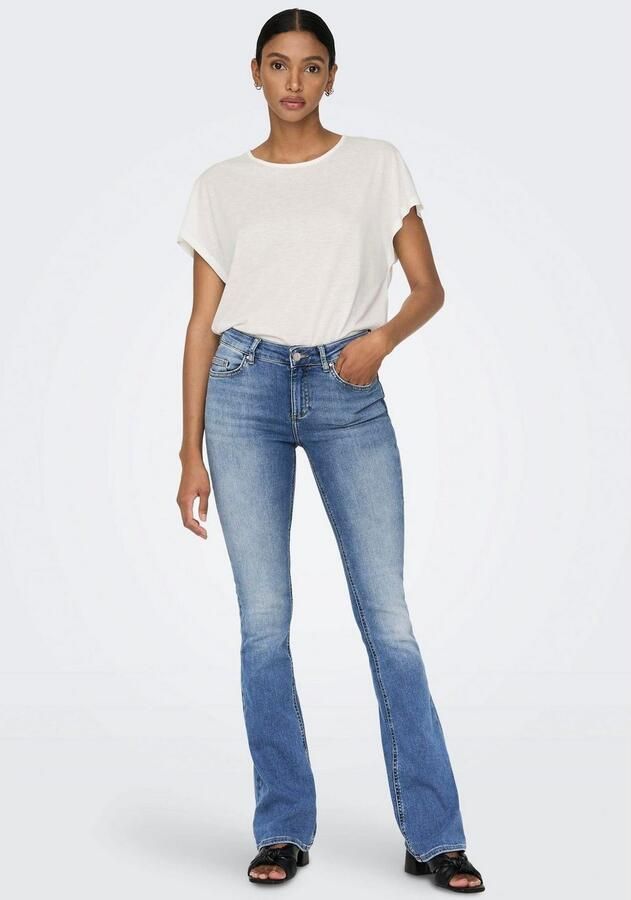 Only Bootcut jeans ONLBLUSH – Bootcut-jeans met uitlopende pijpen - Foto 5