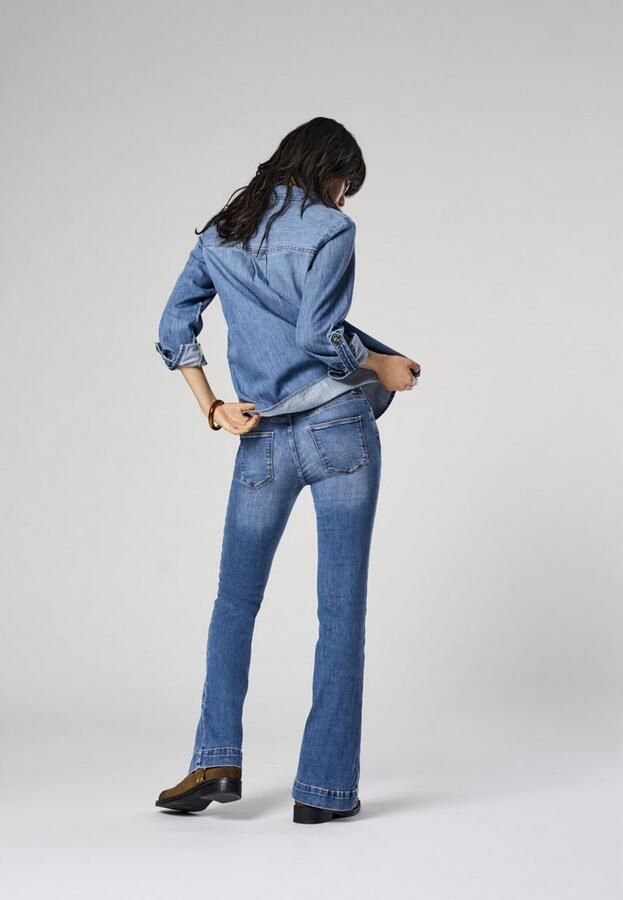 Only Bootcut jeans ONLBLUSH MID RETROFLARED DNM DIA550 NOOS - Foto 5