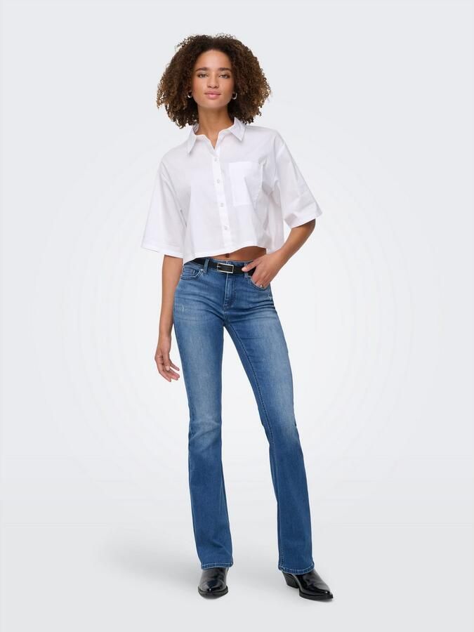 Only Bootcut jeans ONLBLUSH MID WAIST FLARED DNM BOX - Foto 5