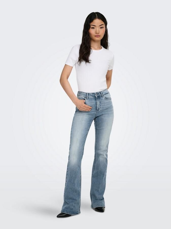 Only Bootcut jeans ONLBLUSH MID WAIST FLARED DNM BOX - Foto 3