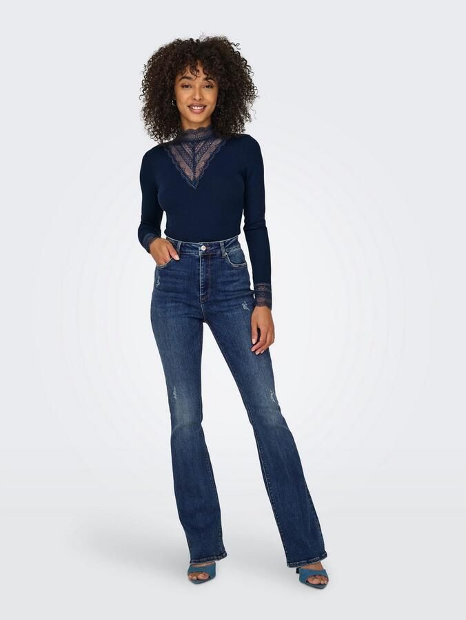 Only Bootcut jeans ONLMILA HW FLARED DNM BJ374 - Foto 4