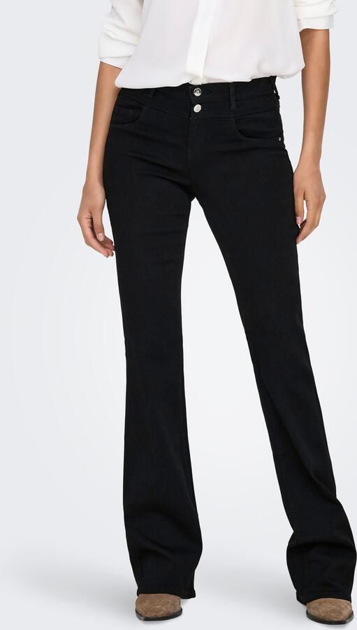 Only Bootcut jeans ONLRAIN MID FRONT YOKE FLARED DNM BOX X - Foto 6