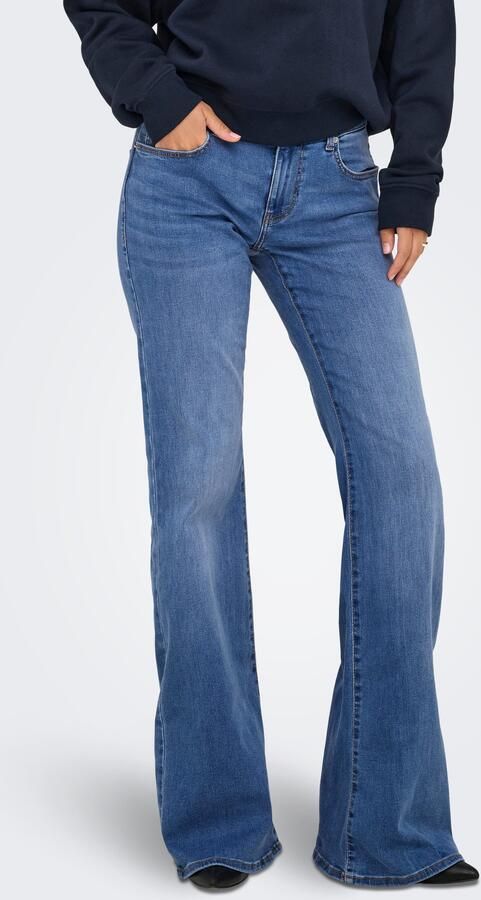 Only Bootcut jeans ONLTIGER LW WIDE MB FLARED DNM PIM - Foto 8