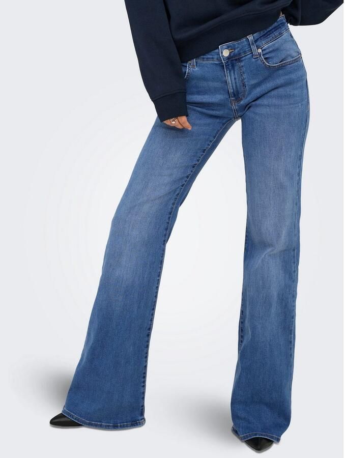 Only Bootcut jeans ONLTIGER LW WIDE MB FLARED DNM PIM - Foto 2