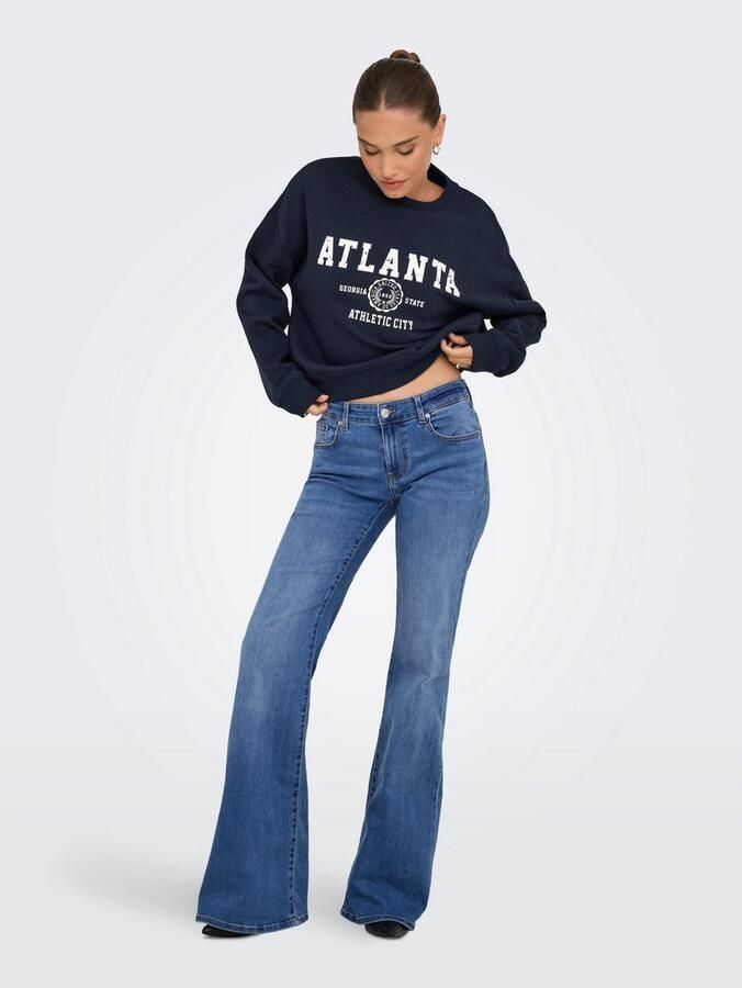 Only Bootcut jeans ONLTIGER LW WIDE MB FLARED DNM PIM - Foto 3