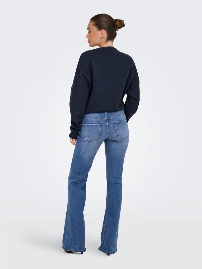 Only Bootcut jeans ONLTIGER LW WIDE MB FLARED DNM PIM - Foto 5