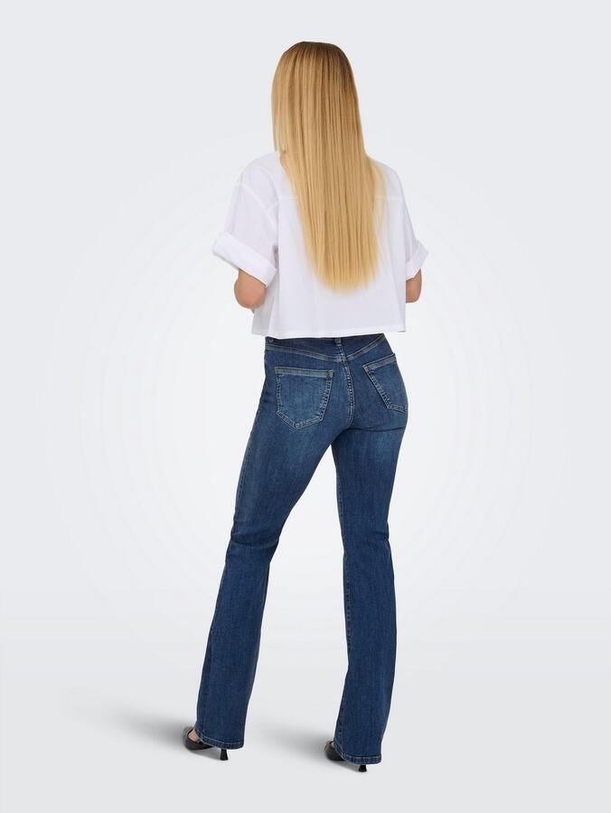 Only Bootcut jeans ONLWAUW HW FLARED DNM TAI540 - Foto 4