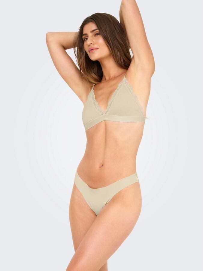 Only Brazilian slip ONLCHLOE LACE BRAZIL 3-PACK NOOS ACC (set 3 stuks) - Foto 6