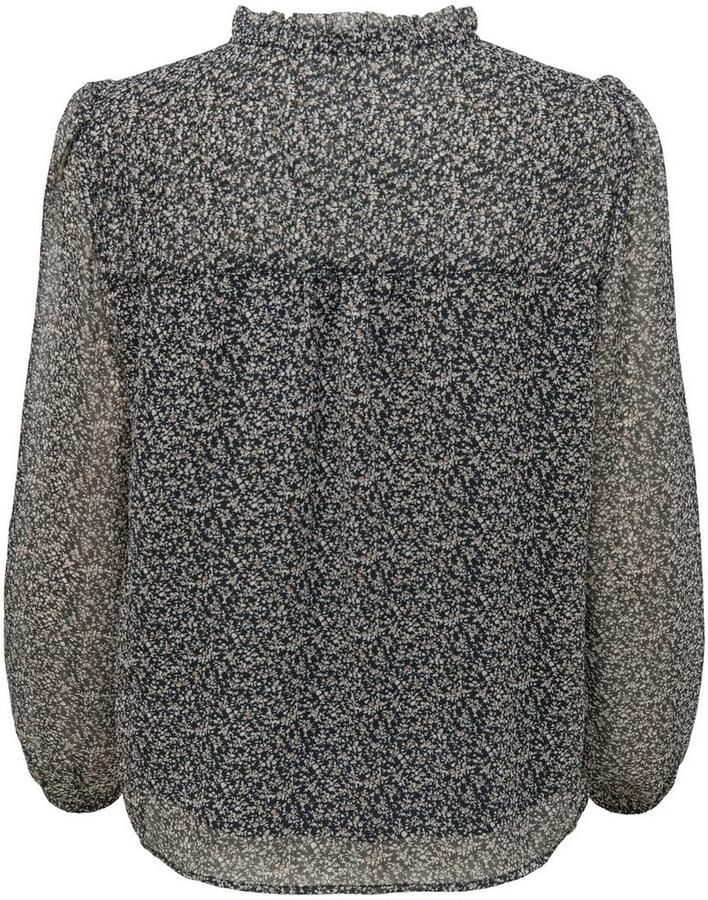 Only Blouseshirt met luipaardmotief model 'Ditsy'
