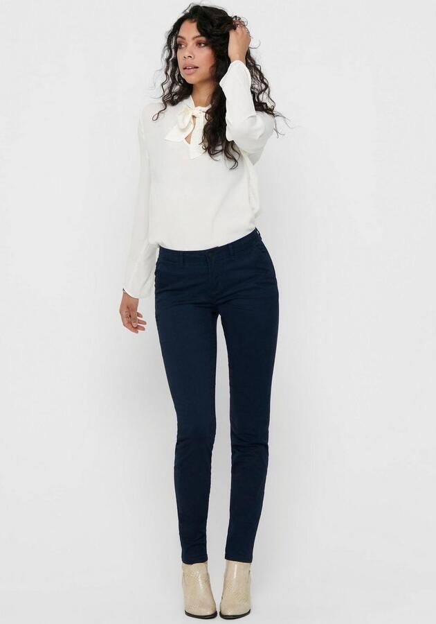 Only Chino ONLPARIS REG CHINO PANT verzorgde broek met smalle pijp - Foto 3